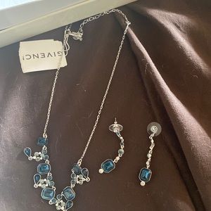 Givenchy necklace and earring set
